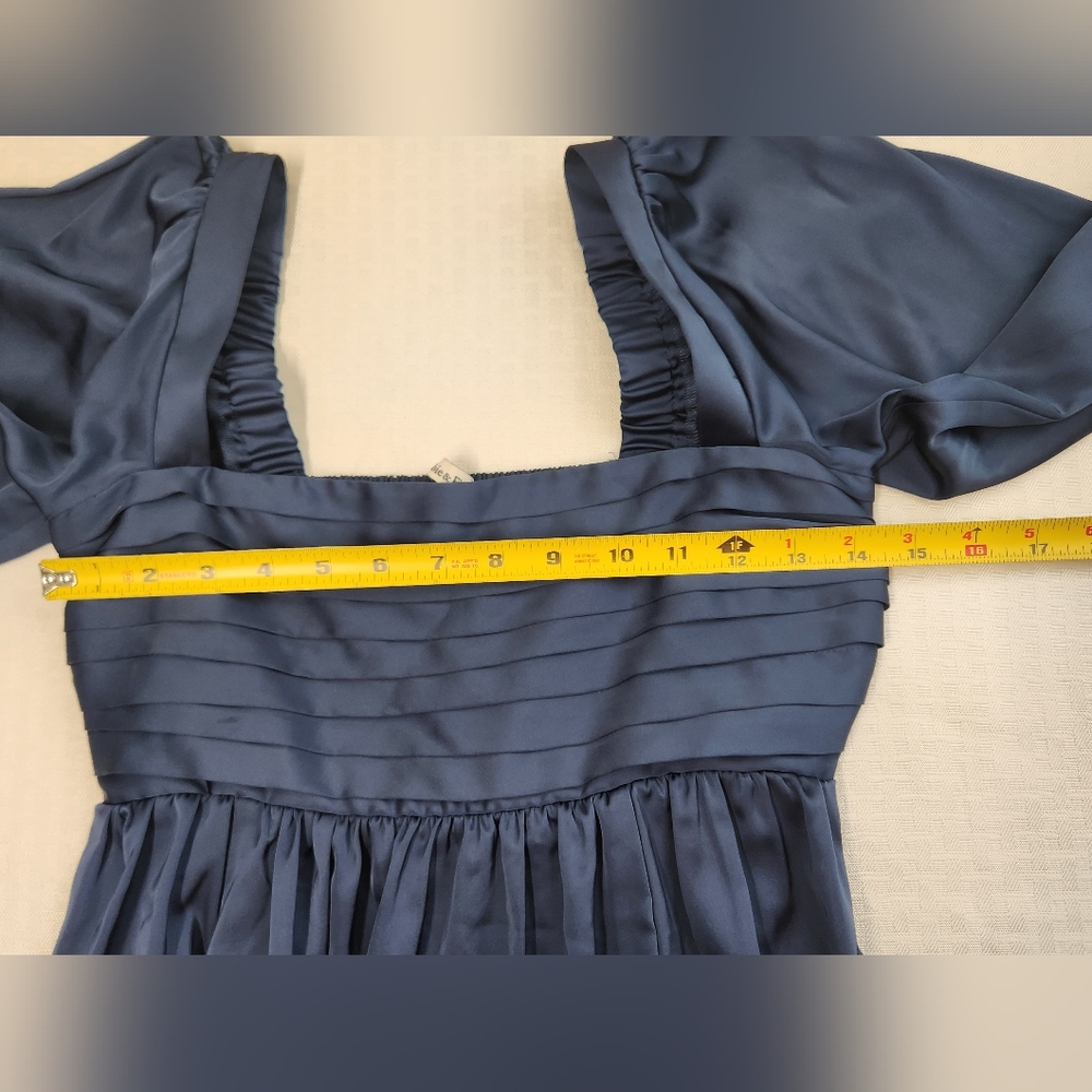 Abercrombie & Fitch Women's Mini Blue Dress Size (XS).   D07 - Picture 10 of 16